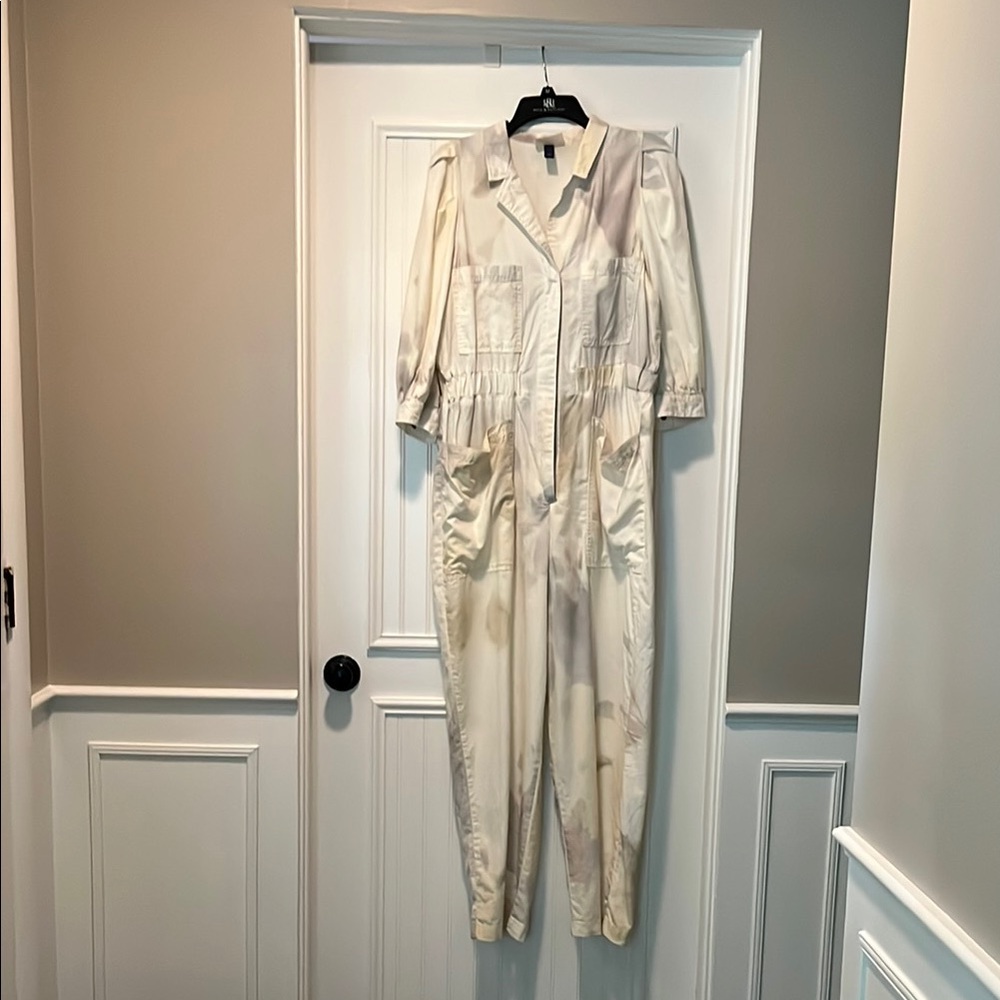 Women's Cream Jumpsuit